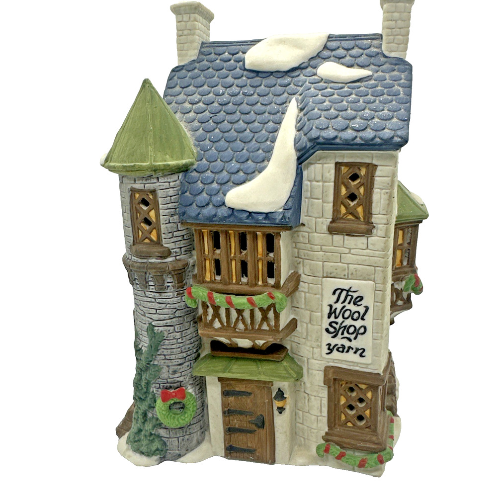 Dept. 56 The Wool Shop Heritage Dickens Village Series 1988 #59242